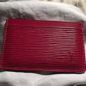 Authentic Louis Vuitton card case